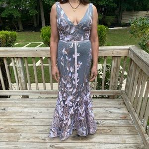 Terabi Couture Beautifully Embroided Dress